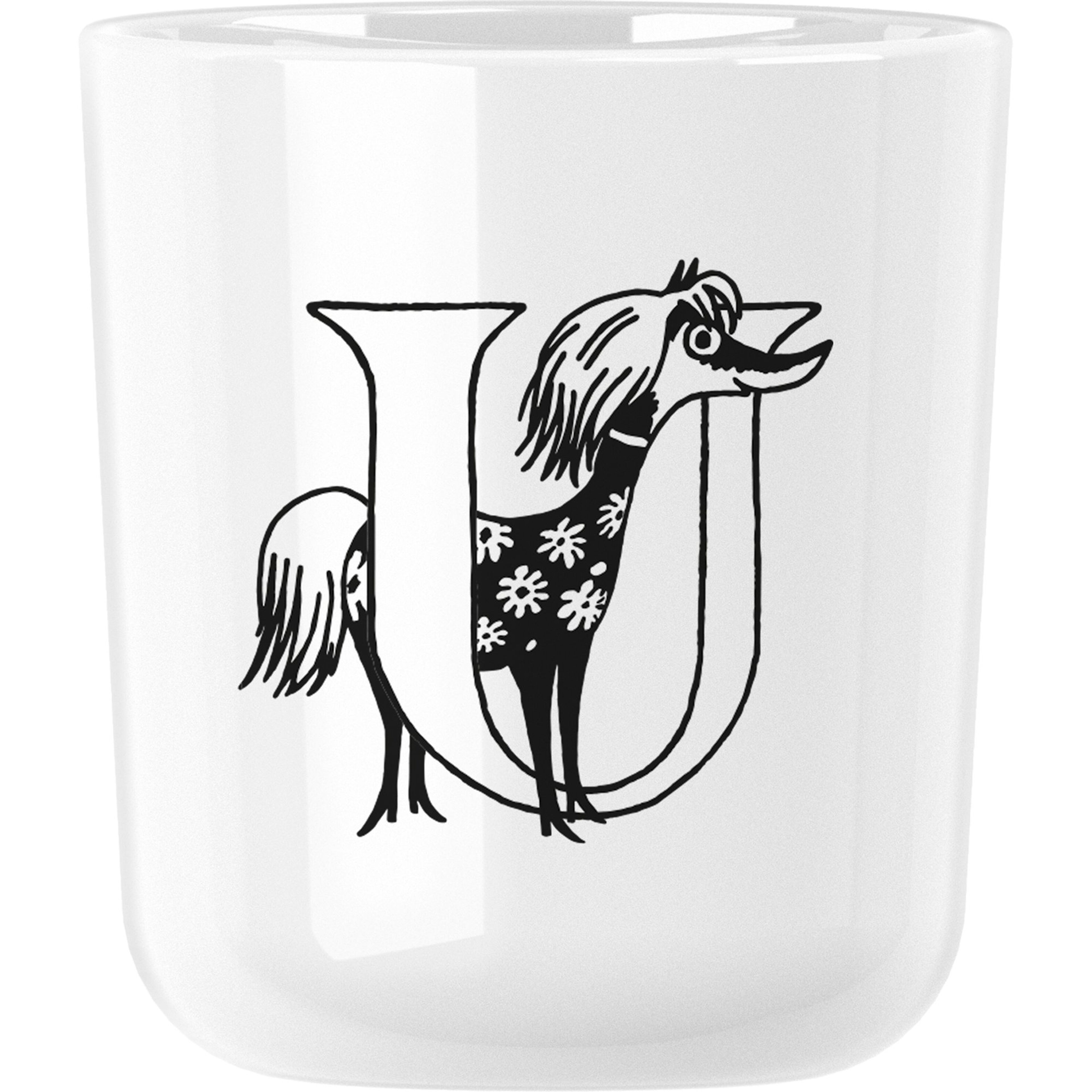 Moomin ABC mugg, 0,2 liter, U