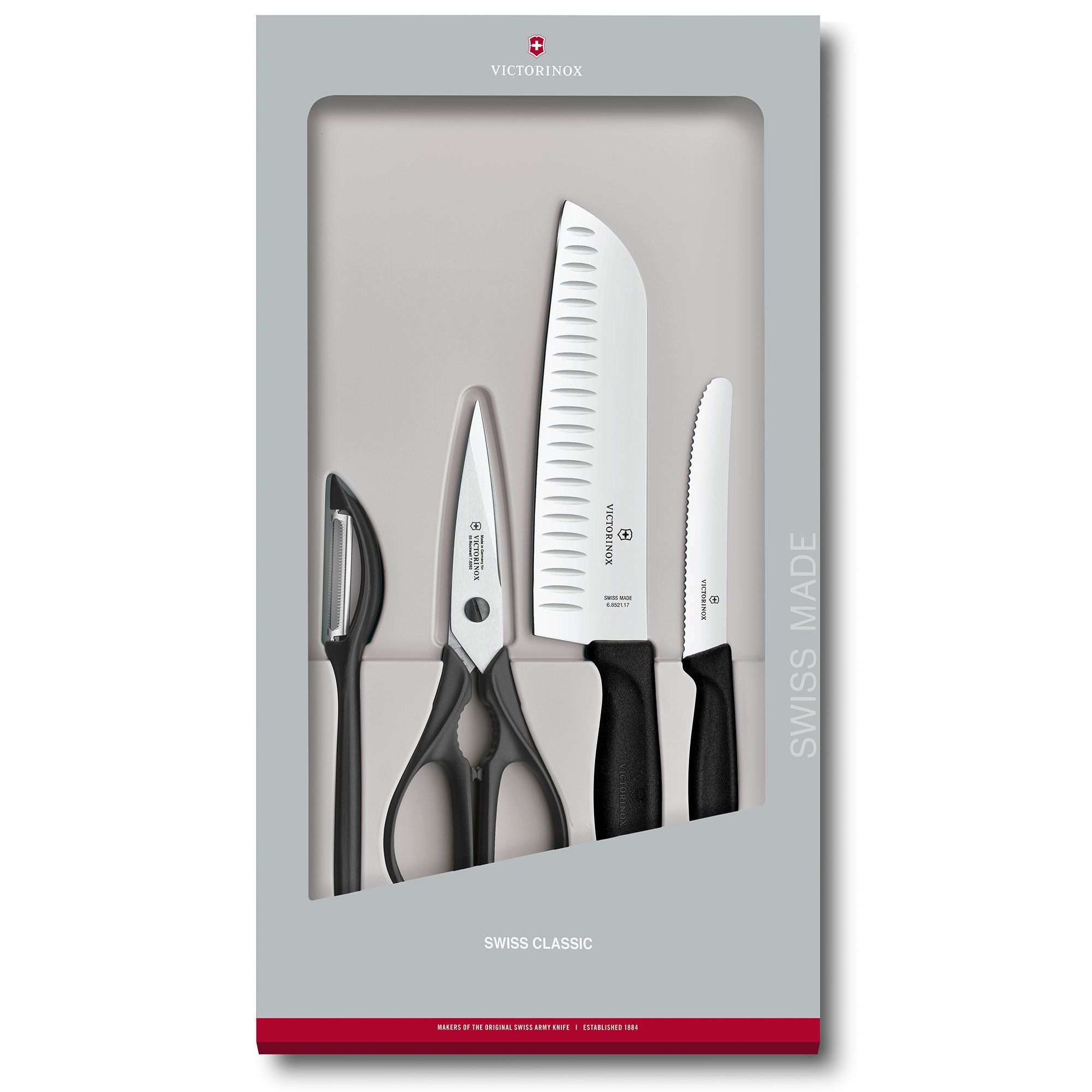 Swiss Classic Knivsett 4 Deler
