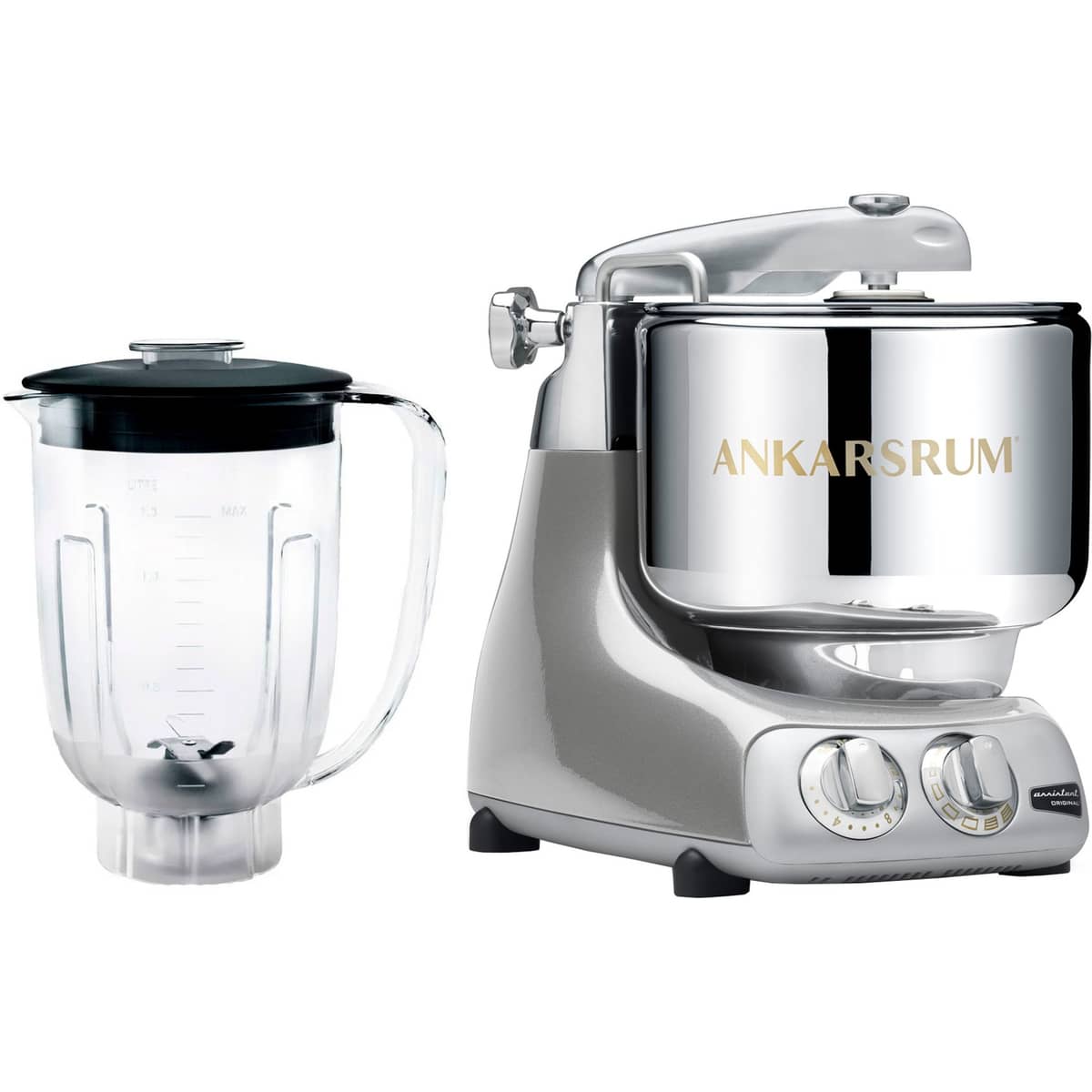 Assistent AKM 6230 røremaskine + blender, sølv