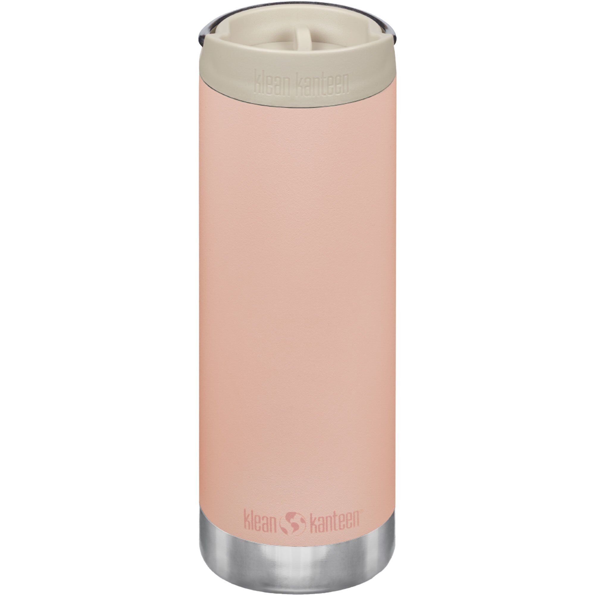 Klean kanteen Café Cap vattenflaska 473 ml, peach parfait
