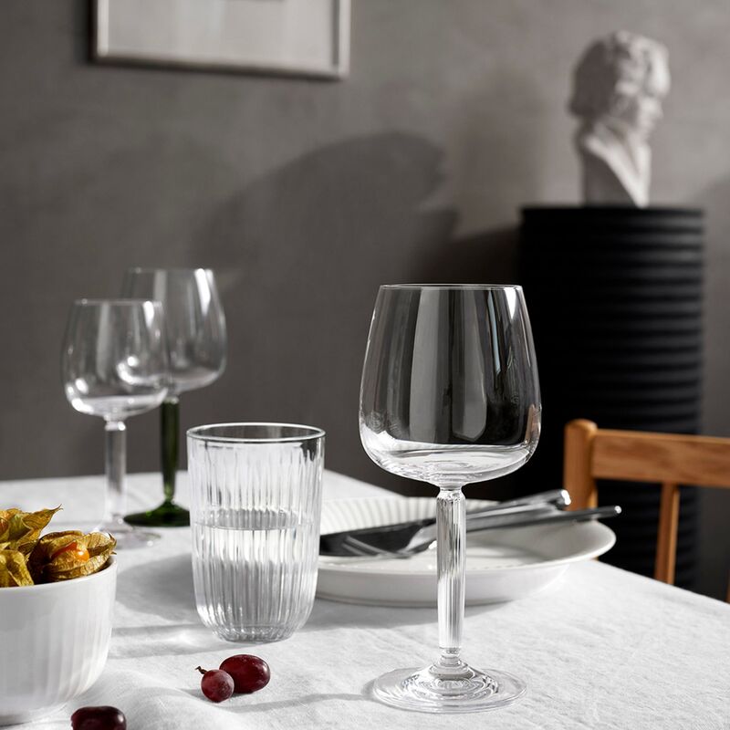 Hammershøi vannglass 37 cl Ø 8 cm 4 stk, klar