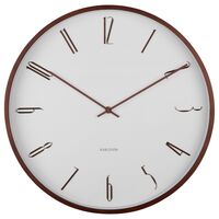 Scandia väggklocka 40 cm, white