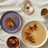 Gastro tallrik 17 cm, svart/lila