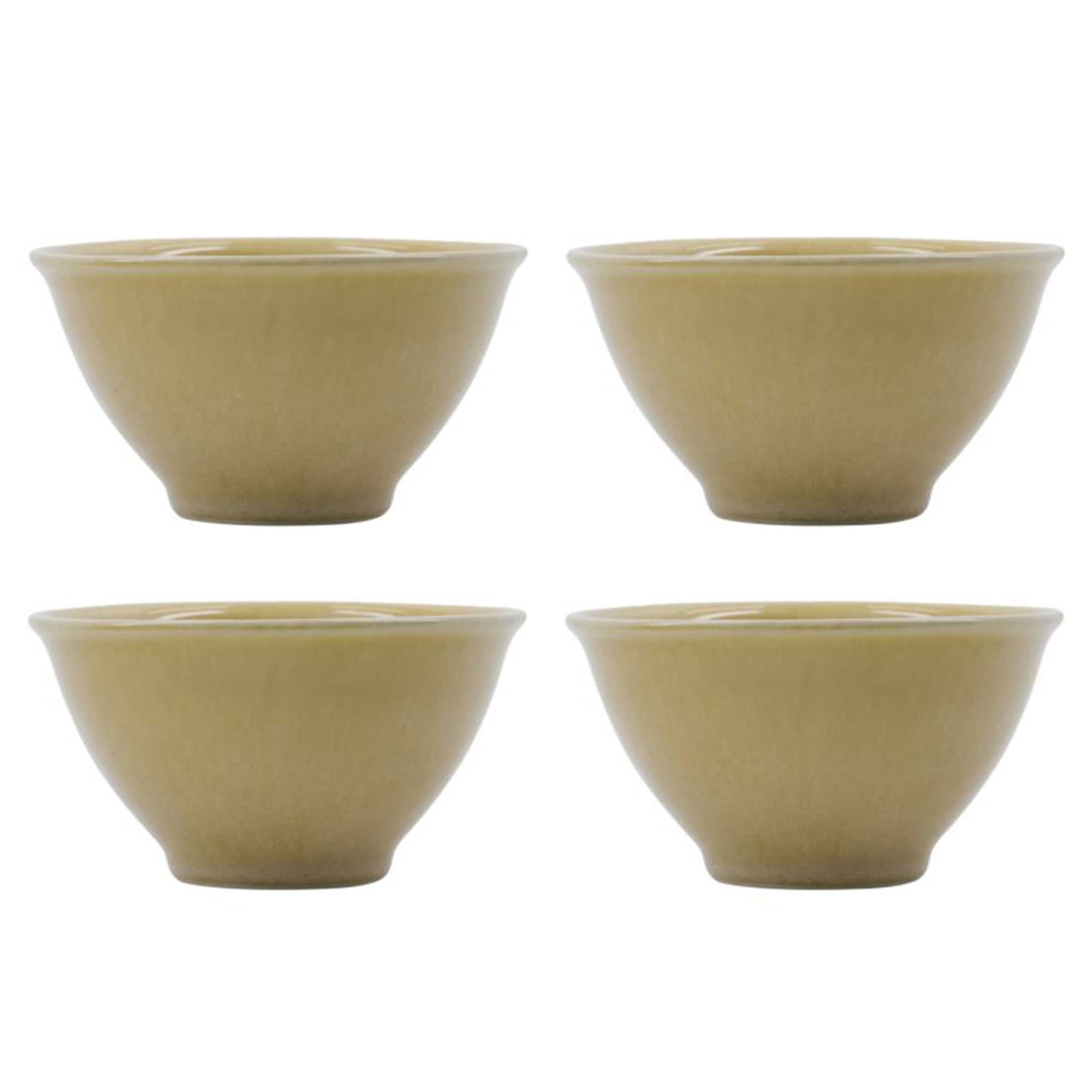 Hala skål Ø12 cm 4-pk Gul