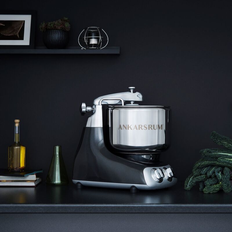 AKM 6230 köksmaskin + Grönsaksskärare, black diamond