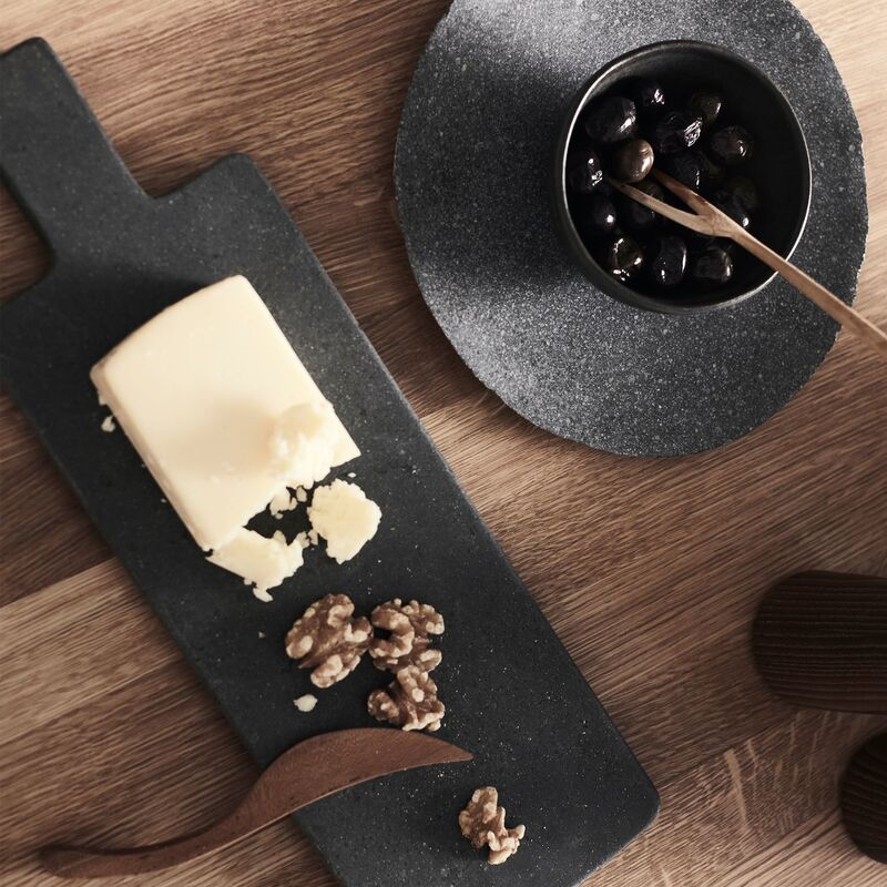 Valley tapasbræt, grå/natur