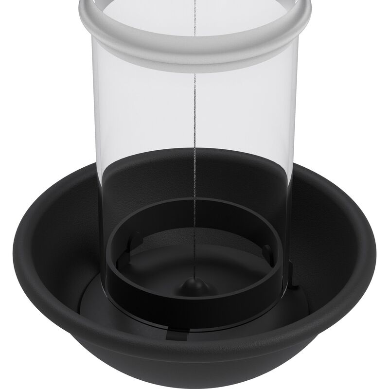 De Luxe fuglefoderautomat, sort