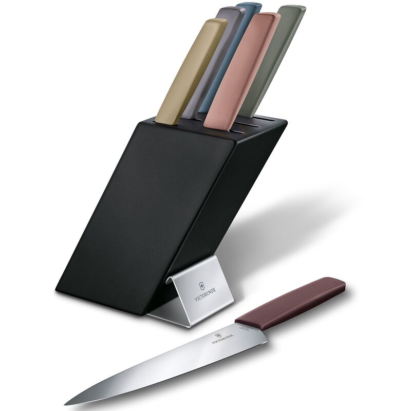 Swiss Modern Veitsisarja veitsitukilla 7 osaa