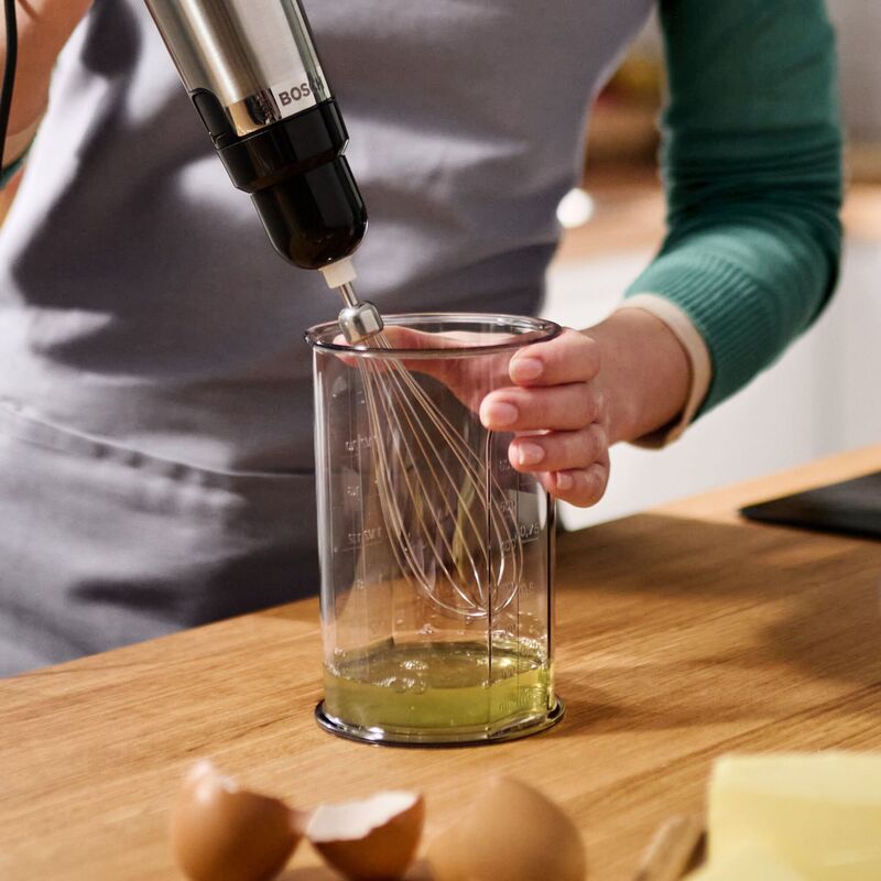 Serie 6 ErgoMaster MSM6M871 stavblender 1200 watt, rustfrit stål