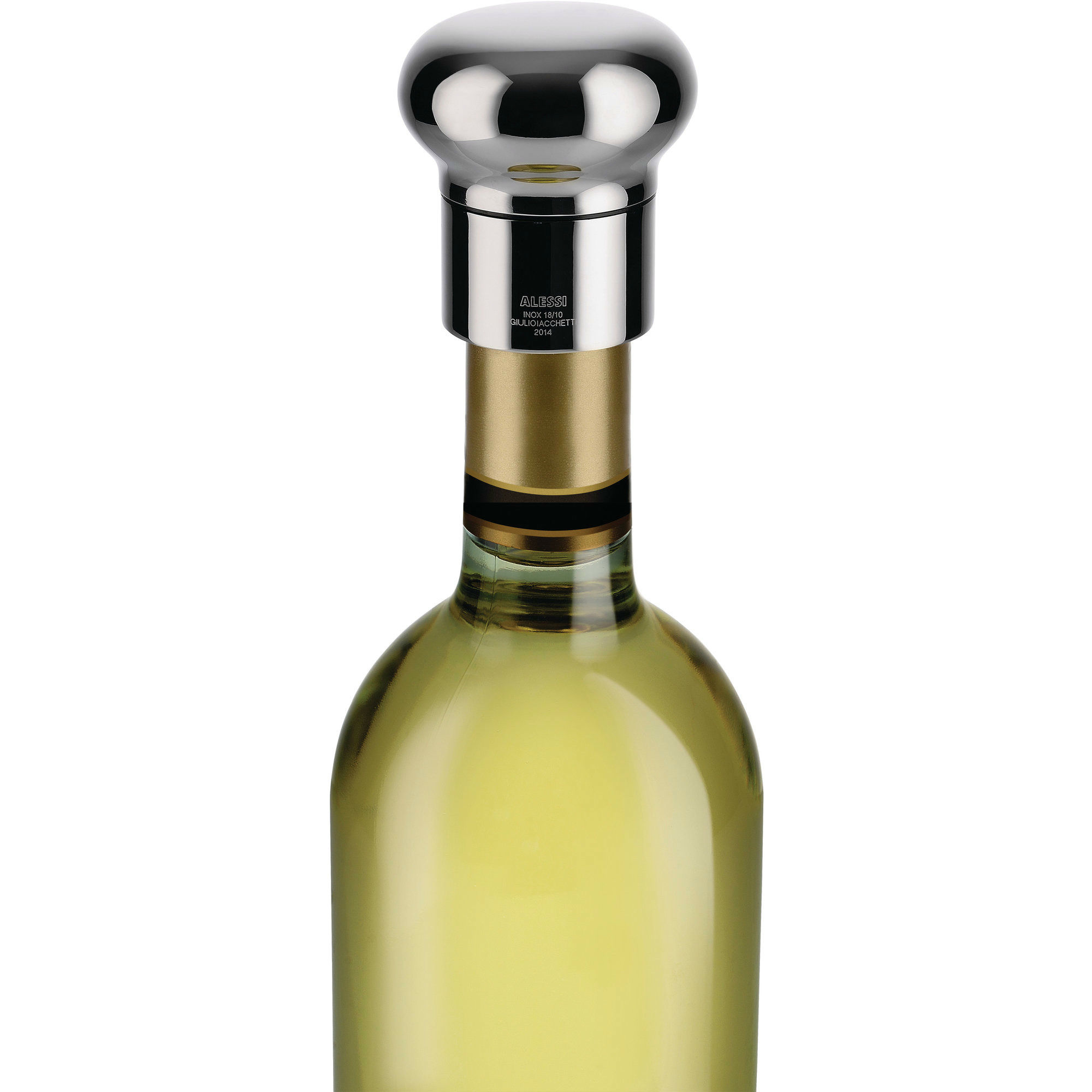 Alternativ bild 1 för Alessi Noe Winestopper Rostfritt stål
