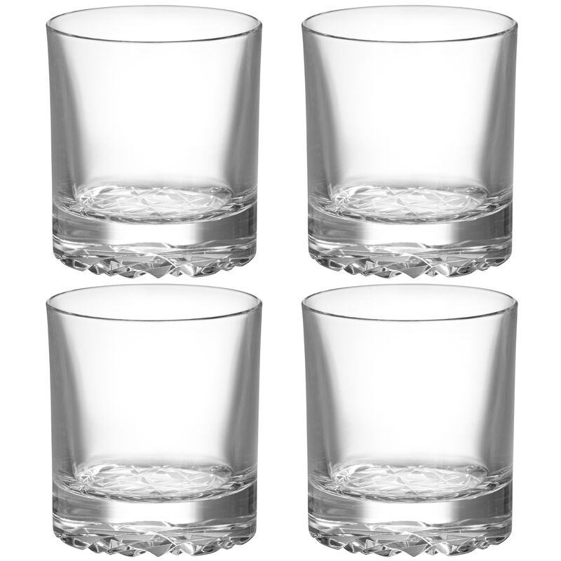 Carat Double Old Fashioned Glas 28 cl, 4-pack