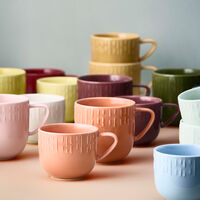 Confetti kaffekopp 20 cl, apricot