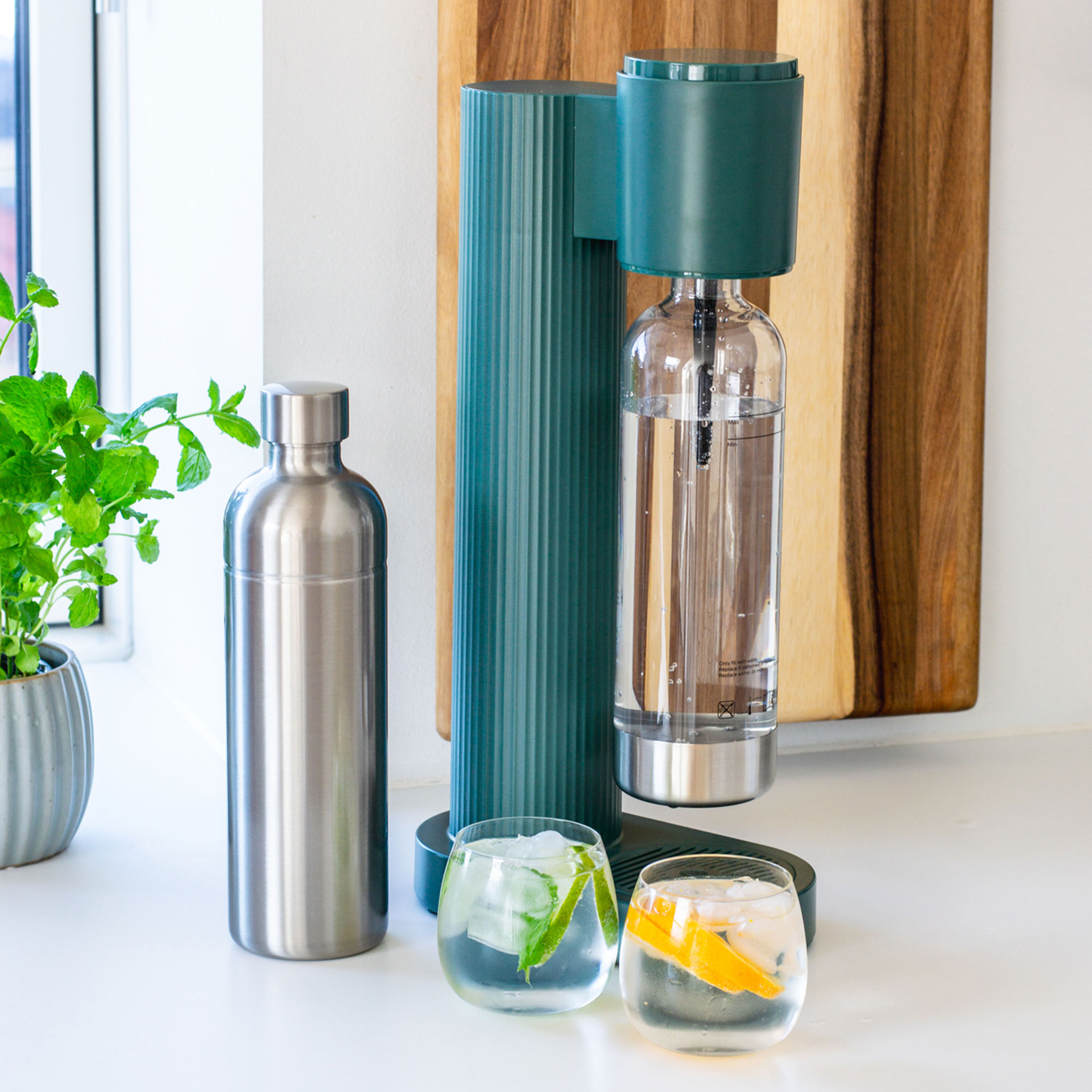 Kolsyremaskin, forest green