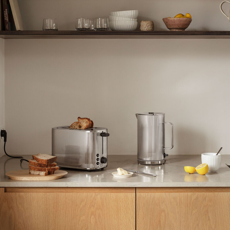 Georg Jensen Bernadotte vattenkokare, blankpolerad