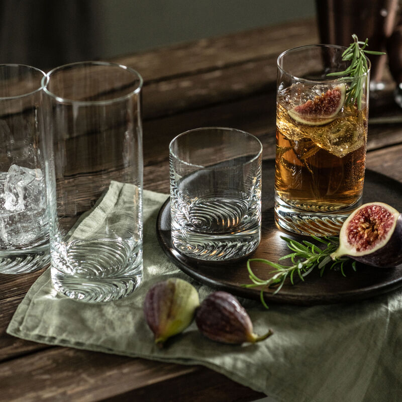 Echo longdrinkglas 48 cl 4-pack, klar