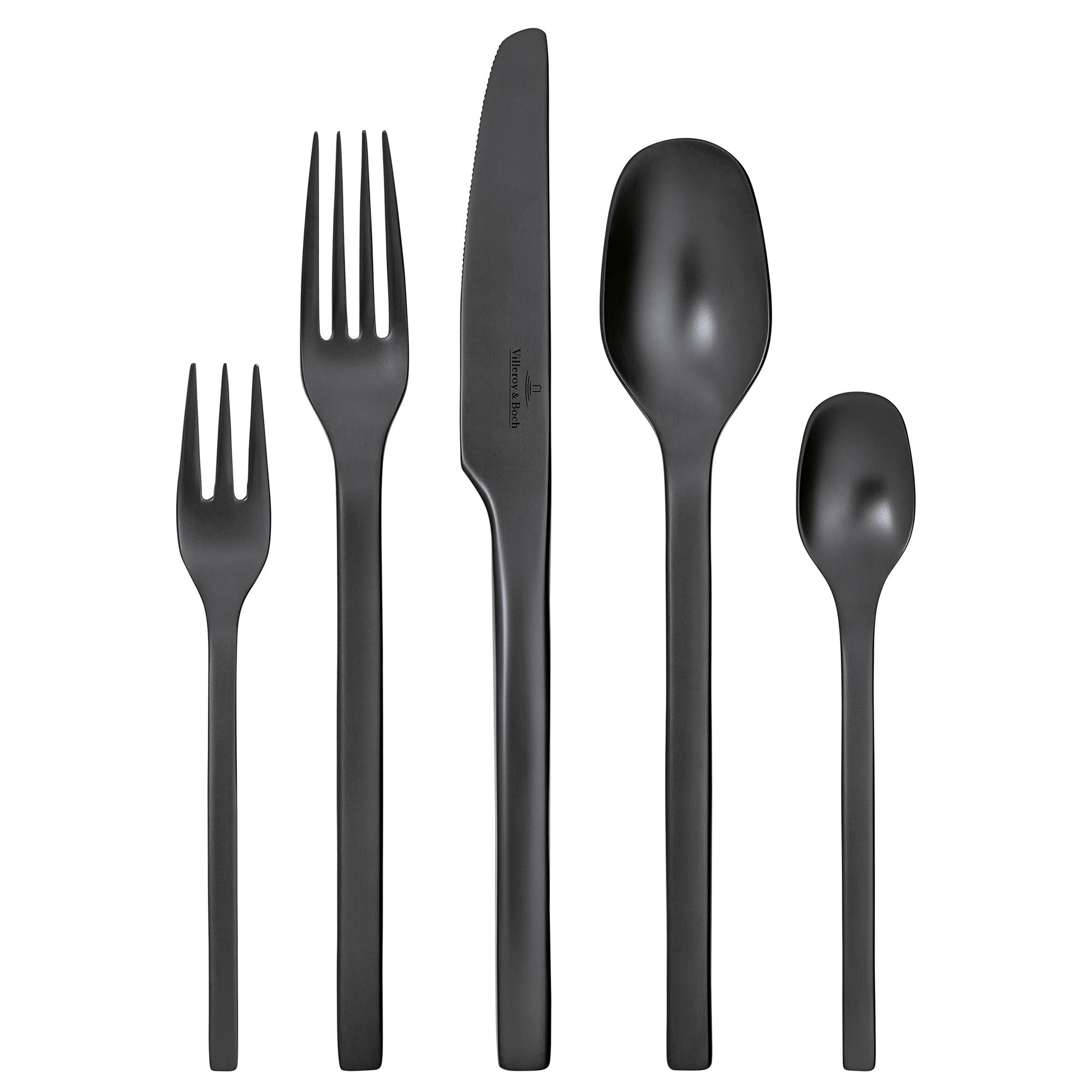 Manufacture Rock bestickset 20 delar, svart