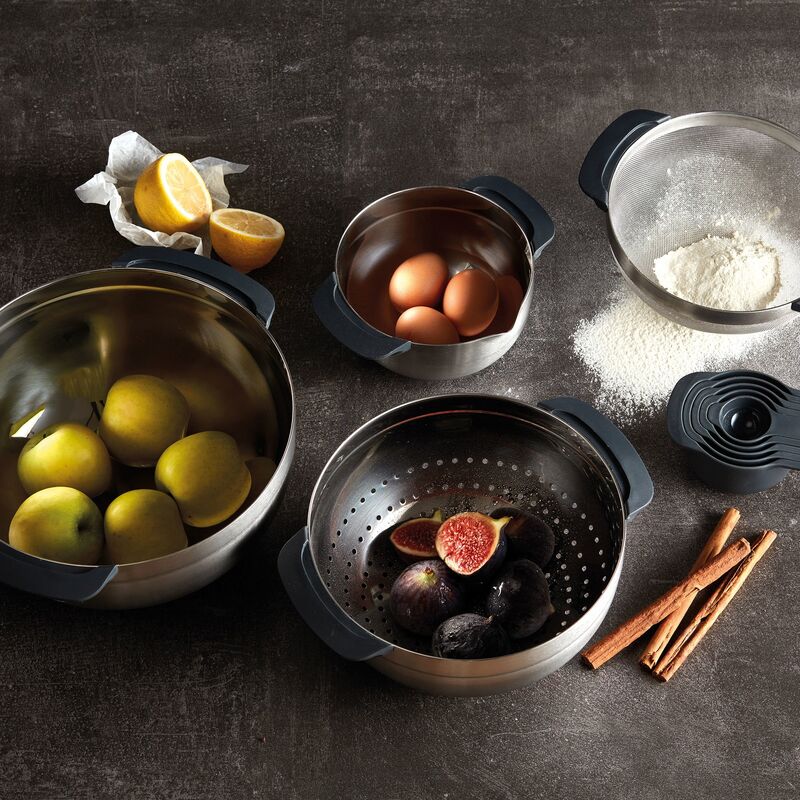 Nest™ skålesæt 9 dele, rustfrit stål