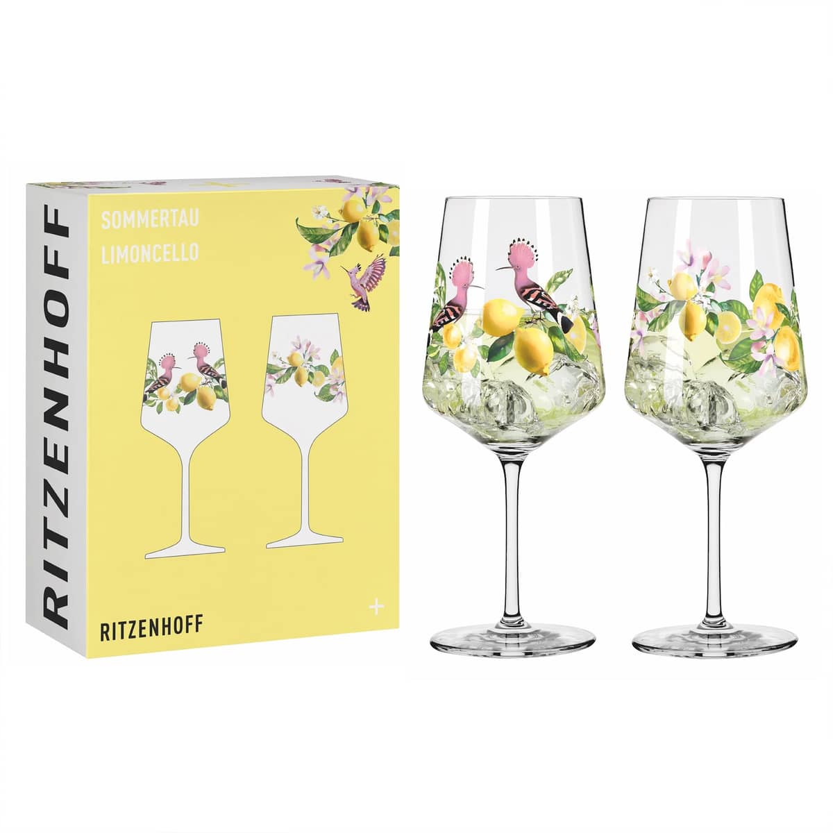 Sommertau vinglas, 2 st