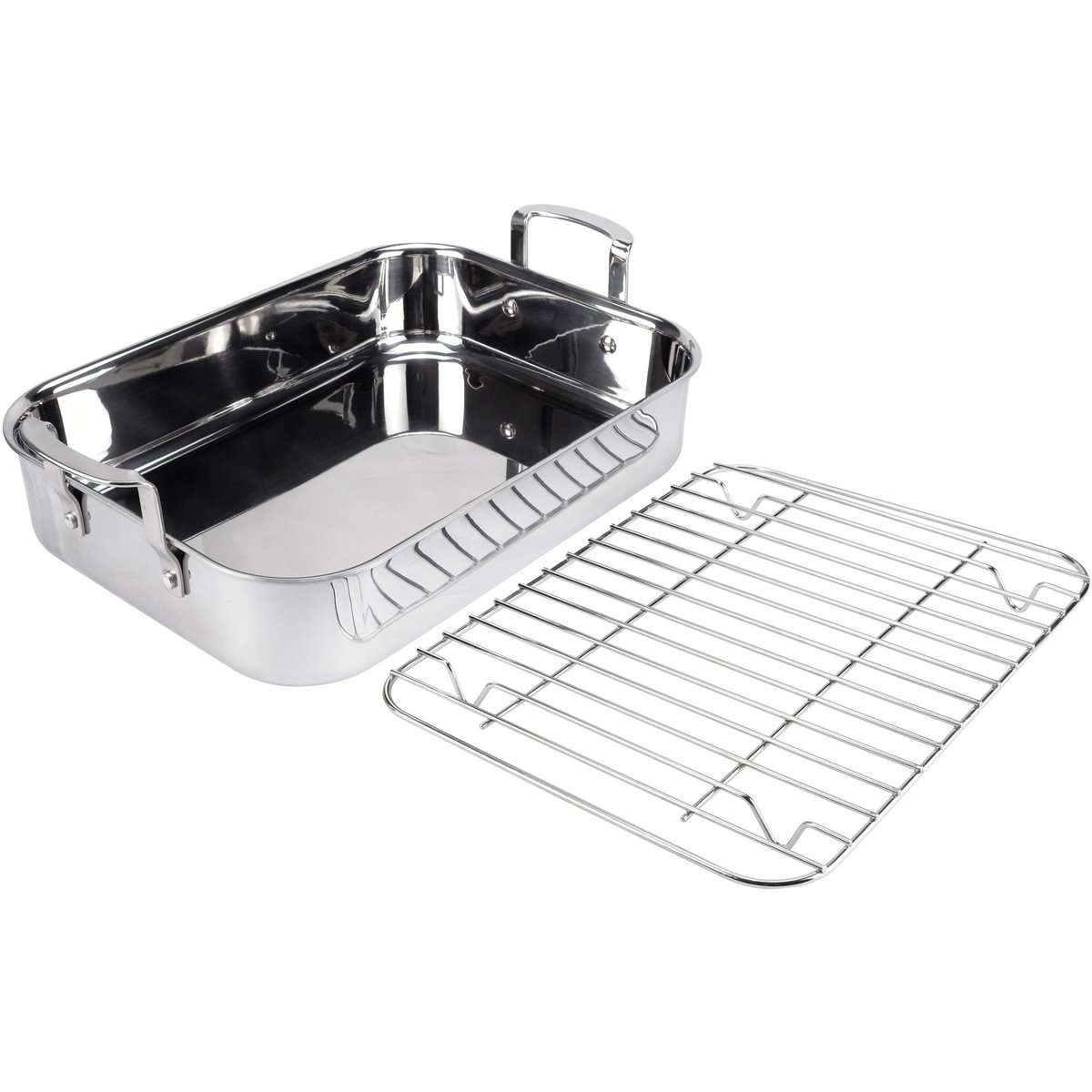 Roaster langpanne med rist 35,5x26 cm
