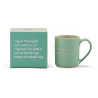 Astrid Lindgren mugg, Jag är fräknigare