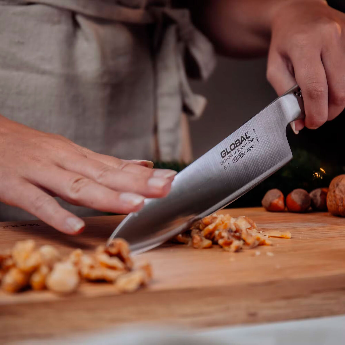 Knivsæt 3 dele + knivblok