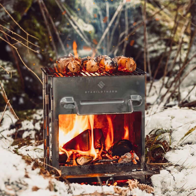 Vedeldad portabel spis 2