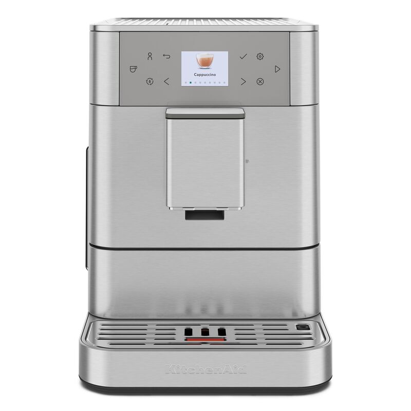 KF6 espressomaskin, rostfritt stål