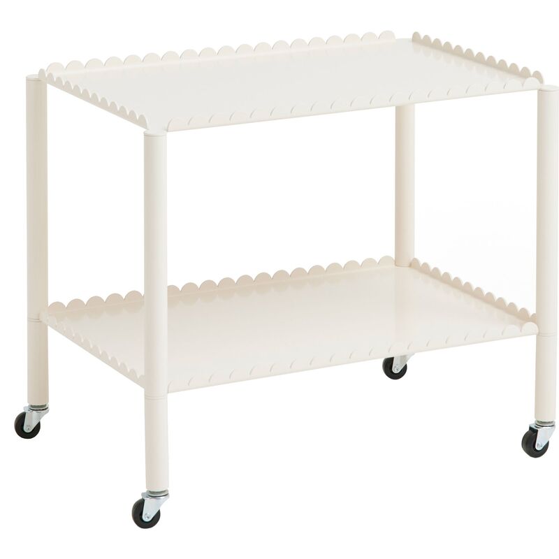 Trolley Vagn Low Eggshell