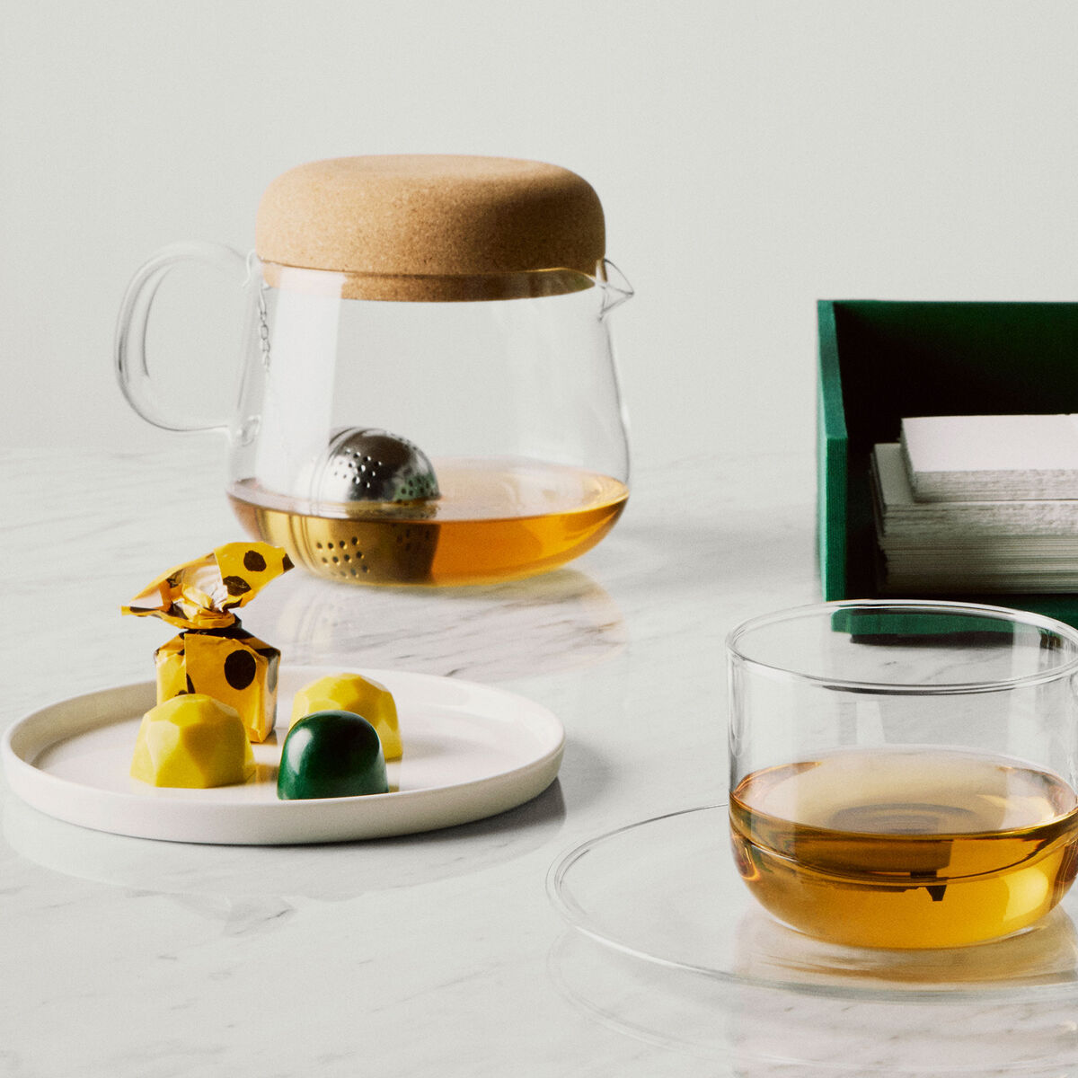 Kosta Boda Viva Tekanne med korklokk 120 cl