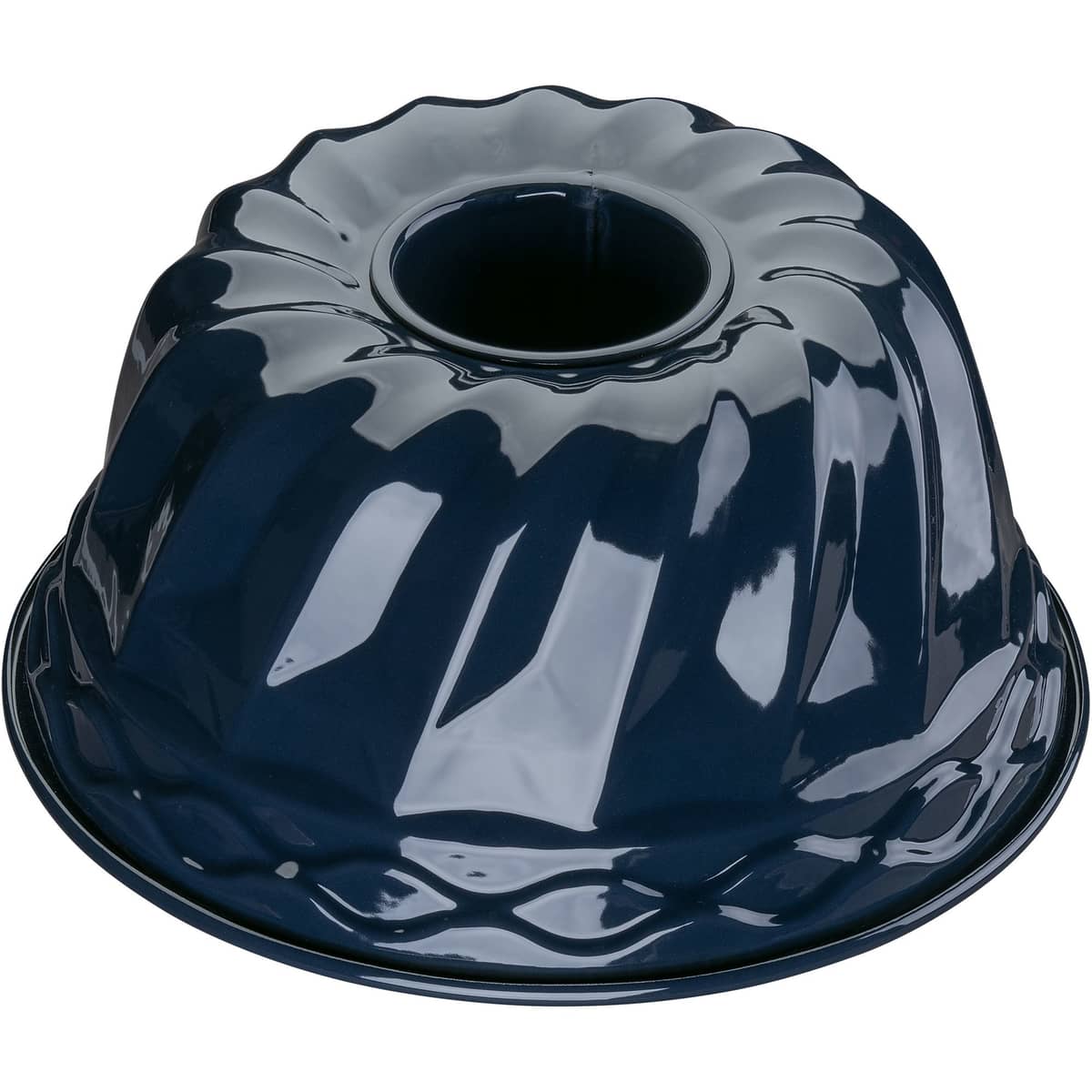 Kageform 22 cm, emaljeret stål