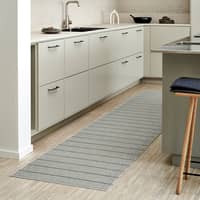Gulvtæppe Carl, 70 x 180 cm., warm grey/fossil grey