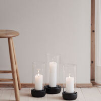 Hurricane lygte stor, 29cm.