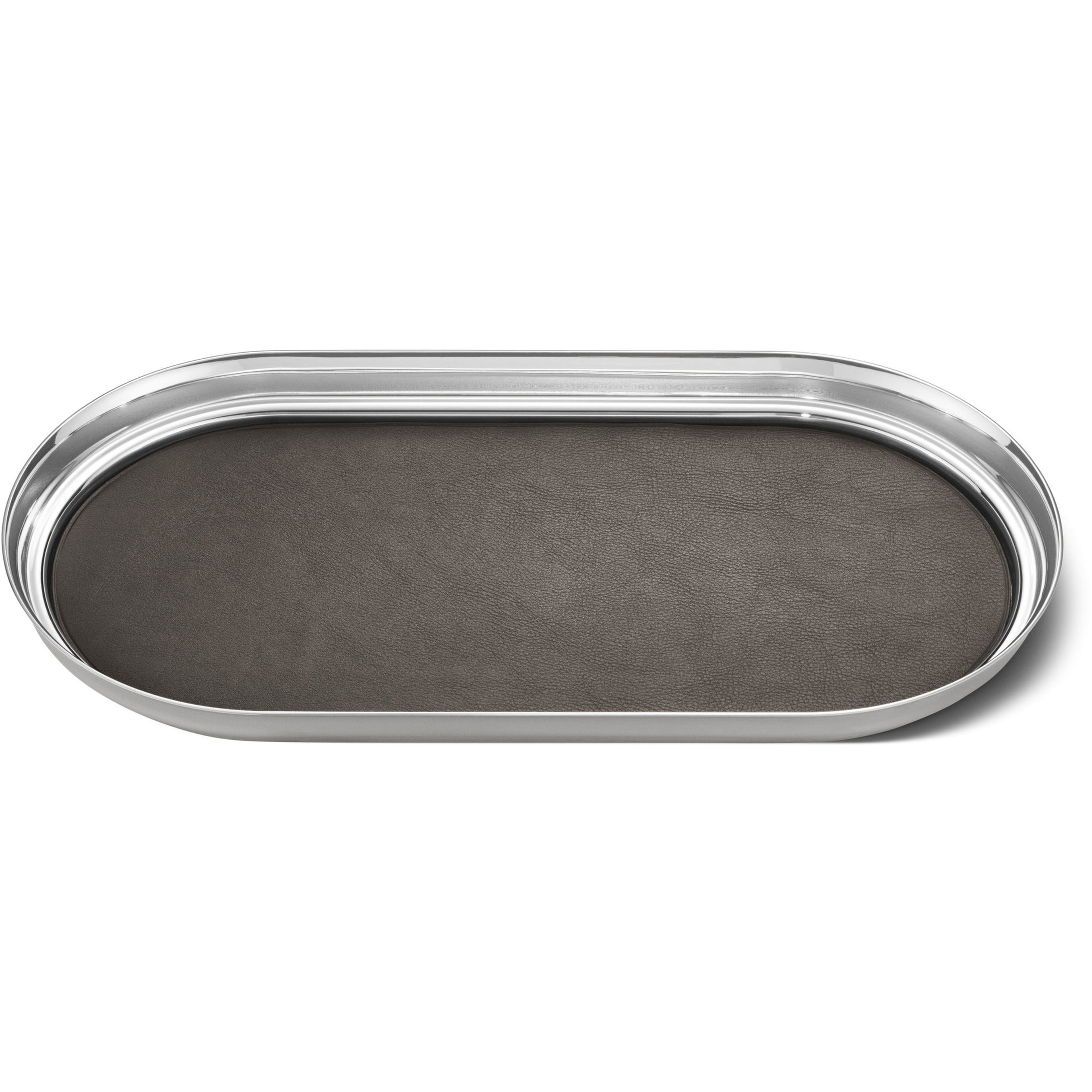 Manhattan Bricka Stål & Läder