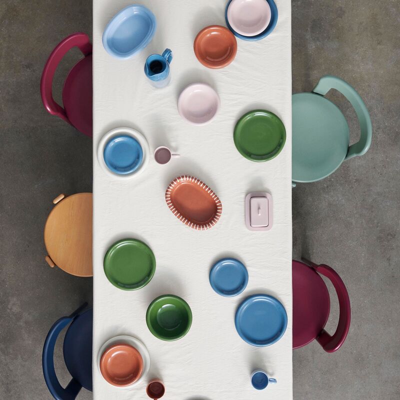 Barro tallerken Ø24, grøn, 2-pack