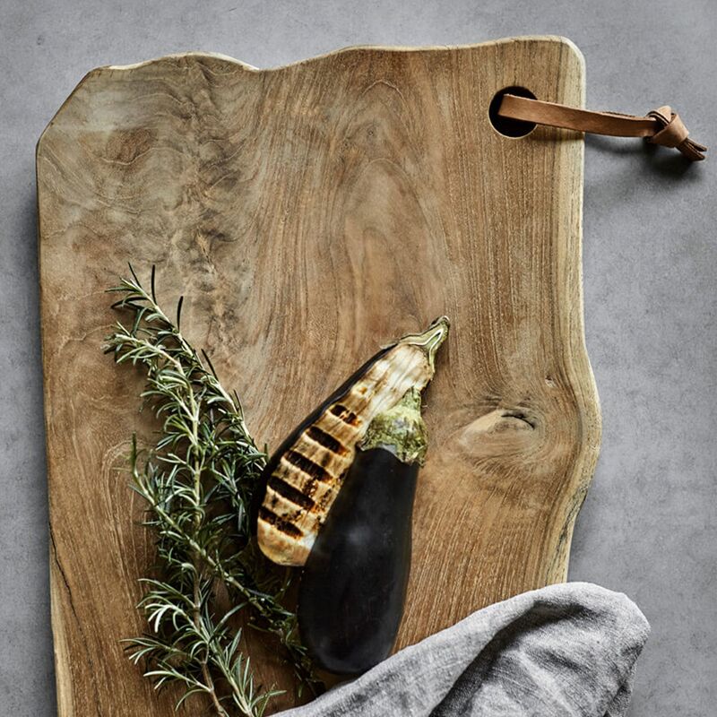 Leikkuulauta 70x25 cm, teak