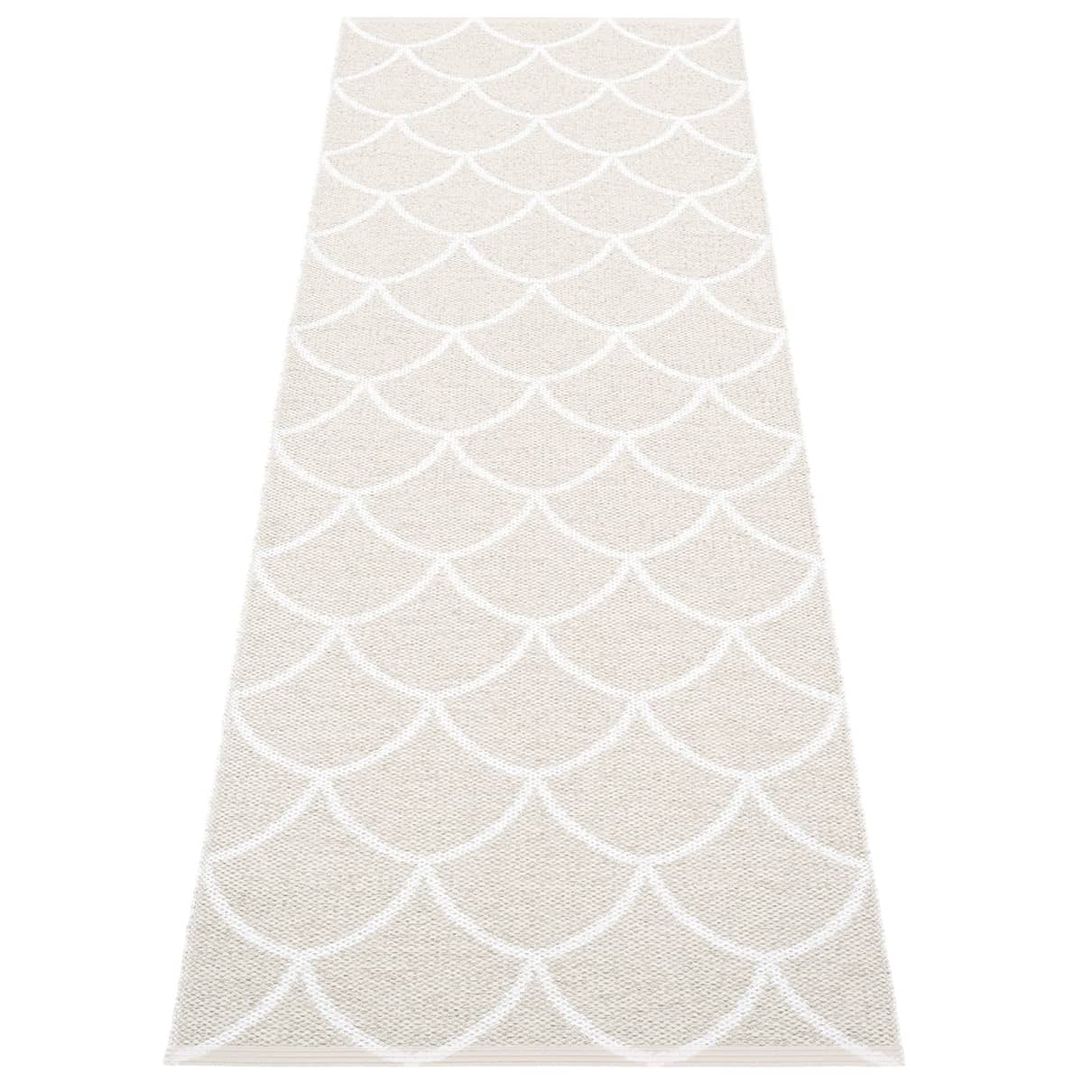 Gulvteppe Kotte, 70 x 225 cm, fossil grey/white