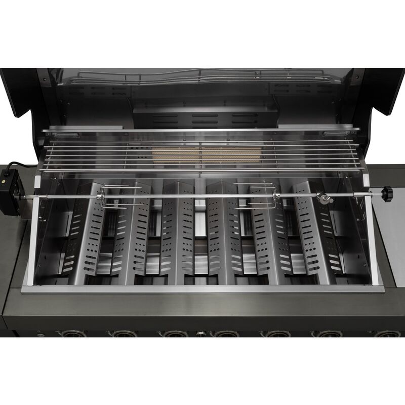 Gasolgrill Black Diamond 6+2 sommarkök, med kylskåp och vattenkran