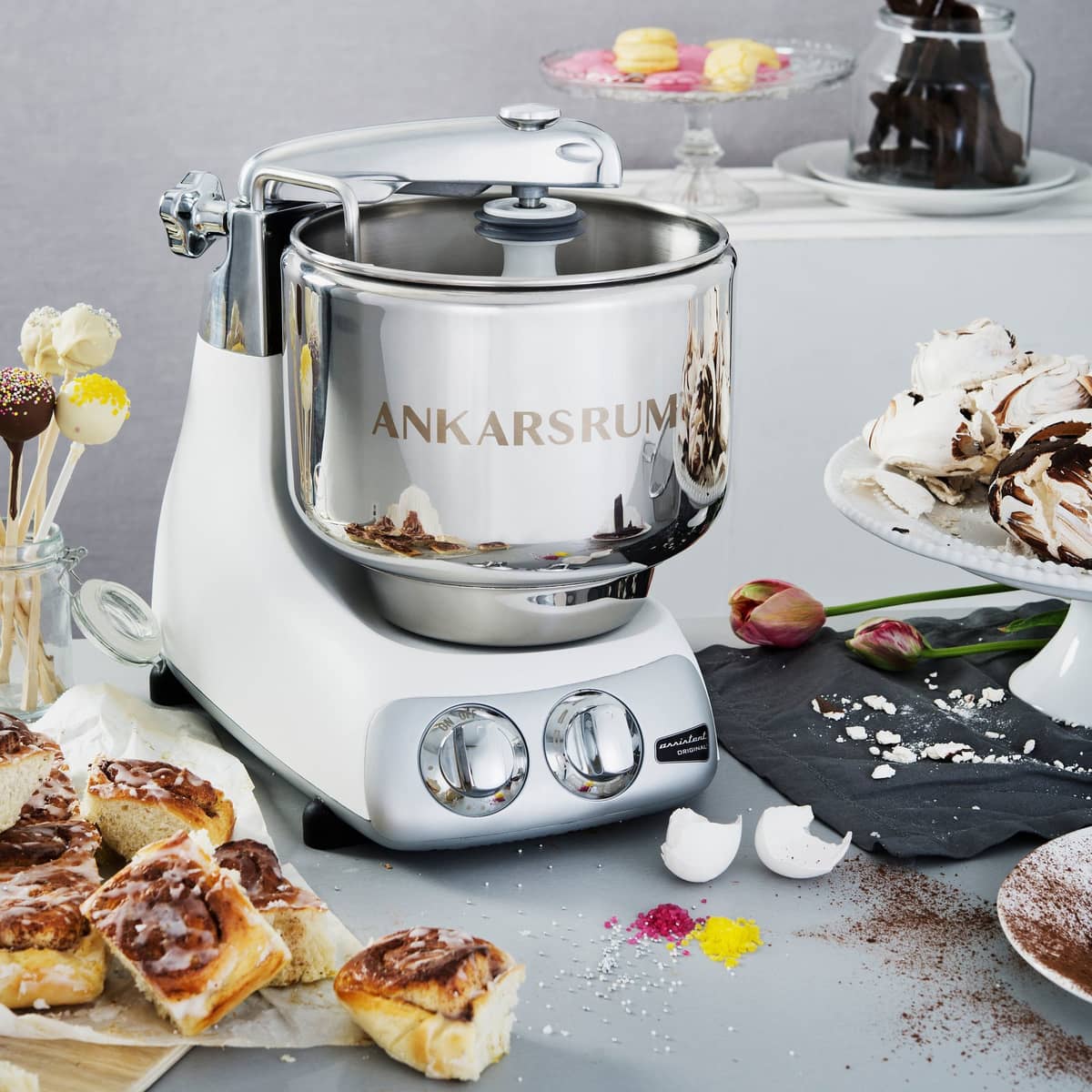 AKM 6230 -yleiskone + jäätelökone, glossy white