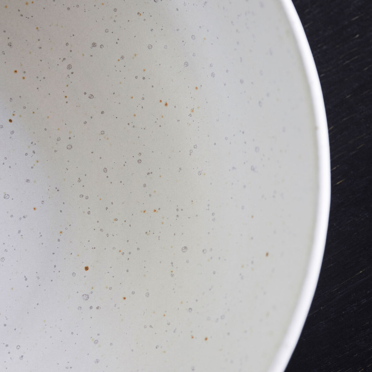 Pion skål, lille, hvid/grå