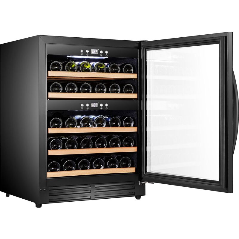 Scandinavian Collection Indbygget Vinkøleskab sort, 40 flasker