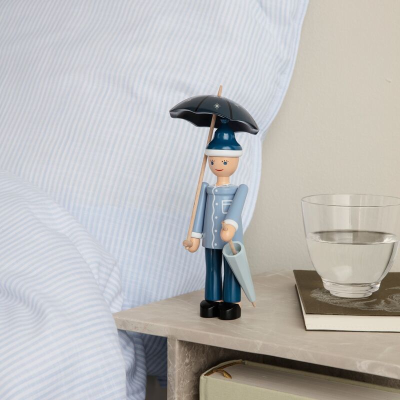 Ole Lukkøye, blå/lyseblå