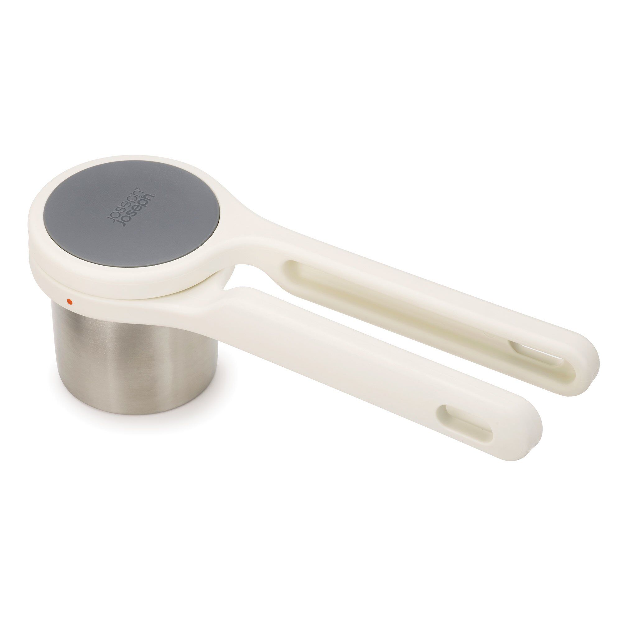 Joseph Joseph Helix, Potetpresse, Hvit, Nylon, Rustfritt stål, Opphengshull, 1 stykker, 94 mm