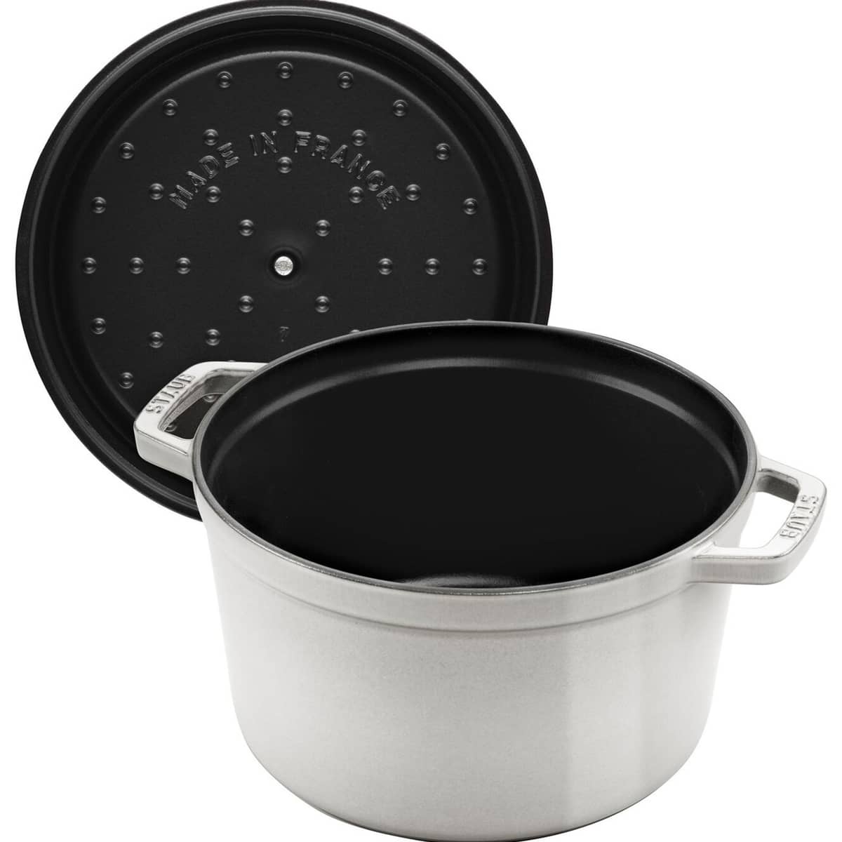 La Cocotte støpejernsgryte 4,8 liter, white truffle