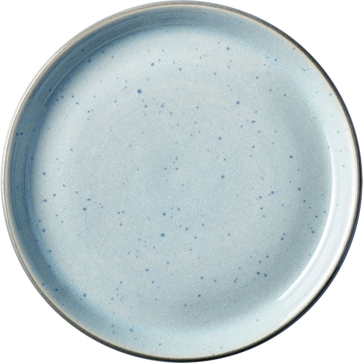 Gastro Tallerken Ø17 cm, blank lyseblå/grå