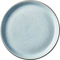 Gastro Tallerken Ø17 cm, blank lyseblå/grå