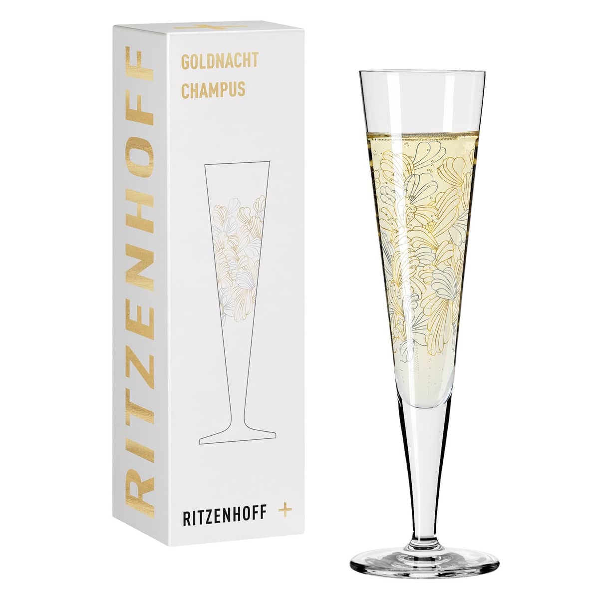 Goldnacht champagneglas, NO:9