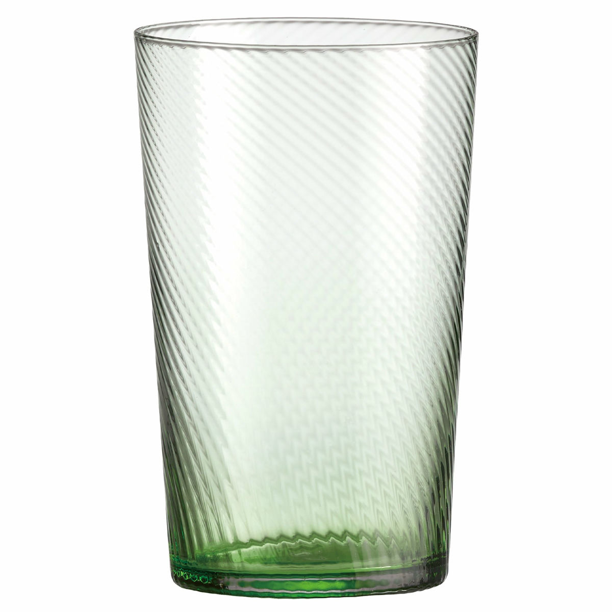 RAW Unique Swirl highballglas 45 cl, grøn