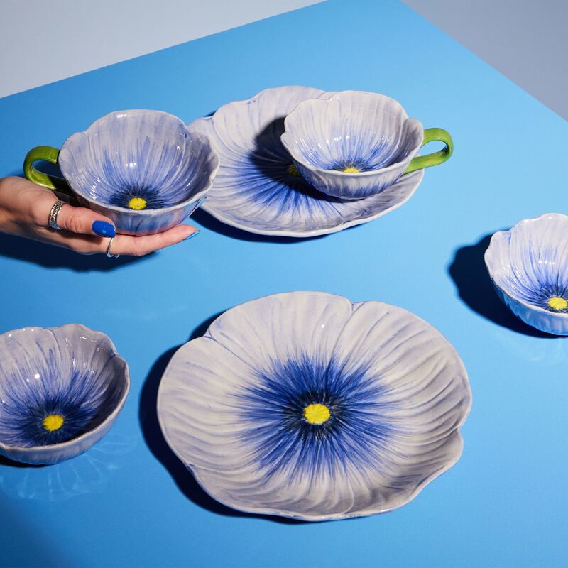 Poppy skål 11 cm, blå