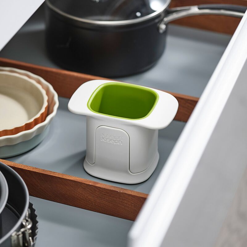 ChopCup grönsaksskärare, vit/grön