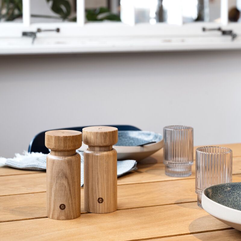 Helsinki salt- och pepparkvarn, 12 cm, ek